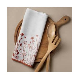 Tira personalizada bordada con borlas, regalos promocionales de marca, de algodón 100% gofre, respetuoso con el medio ambiente, toalla de plato de cocina de secado rápido, venta - Product Image 3