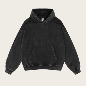 Sudadera con Capucha Personalizada de Alta Calidad, 100% Algodón, Estilo Vintage, Lavada al Ácido, Desgastada, para Hombre, Fabricada por TRIOTAKE INDUSTRY - Product Image 3