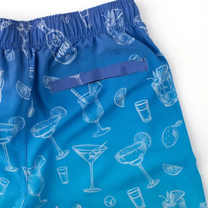 Shorts de plage d'été personnalisés pour hommes 2026, imprimés couleurs vives, maillots de bain, shorts de sport 100 % coton, vente en gros OEM de shorts pour hommes - Product Image 4