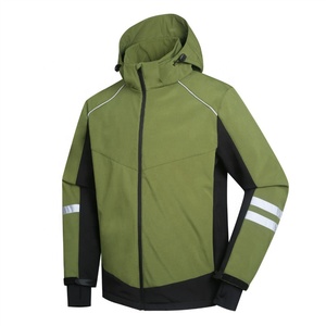 Veste Softshell Casual pour Homme, Légère, Doublée en Polaire, Coupe-Vent, Imperméable, Respirante, à Capuche, Chaude pour l'Hiver, Haute Qualité - Product Image 1