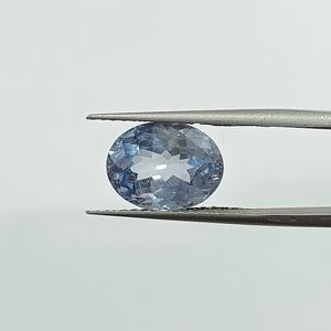 Zafiro azul ovalado natural de 6,05 quilates de Sri Lanka, piedras preciosas sueltas para la fabricación de joyas y anillos, BOLS-05 - Product Image 5