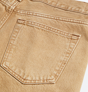 Jean en denim uni pour homme Daniry Industry, coupe droite, taille mi-haute, ajustement régulier, éco-responsable, respirant, en Spandex/Polyester, décontracté - Product Image 6