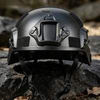 Casque tactique ABS, système de suspension avancé pour l'extérieur, casque de protection léger à réglage rapide pour les sports de plein air