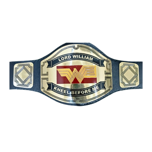 Cinturón de Campeonato Personalizado Lord William Kneel Before Me, Cinturón de Lucha Libre de Alta Calidad, Edición de Colección de Lujo - Product Image 1