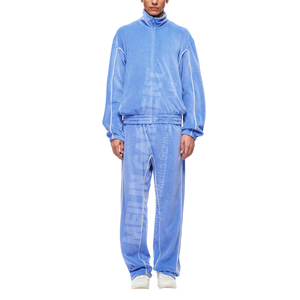 Clothing Manufacturer Custom Winter High Quality 3M Reflective Velvet <b>Jacket</b> and Pants <b>Men</b> Tracksuits Two Pieces Jogging Suit - Product Image 2
