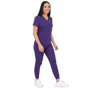 Women Healthcare Medical <b>Scrub</b> Top Shirt Lightweight Hospital Uniform Custom OEM Private Label Factory Manufacturer Keywords - Product Image 4