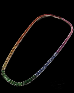 Cadena Cubana de Diamantes en Oro y Plata, Estilo Iced Out, de Alta Demanda, para Uso Casual, Clubes y Regalos, Disponible al Mejor Precio - Product Image 1
