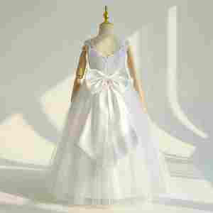 TUTUPETTI Falda Tutú de Tul con Encaje para Niñas, Estilo Princesa, para Fiestas de Cumpleaños, Ropa Infantil de Verano - Product Image 3