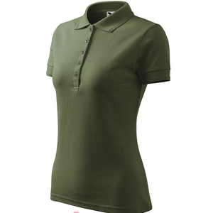 High Quality <b>Women's</b> Cotton <b>Polo</b> <b>Shirts</b> Quick Dry Breathable Casual Custom Logo Knitted Compressed Wholesale <b>Women</b> <b>Polo</b> <b>Shirt</b> - Product Image 3