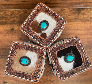 Gran oferta a granel, joyero de gran capacidad de cuero mecanizado a mano personalizado, caja de almacenamiento de piel de vaca, organizador, joyeros de viaje de lujo - Product Image 5