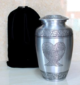 Cremation Urn Memorial <b>Container</b> Jar Pot for Human Ashes Decorative Keepsake Funeral Urn for Home Memorial - Product Image 3