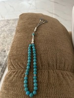 Collier de prière musulman Misbaha Kazaz, bijoux islamiques de mode pour femme, cadeau de l'Aïd, avec pompon et perles de verre, 99 perles, Tasbih Allah