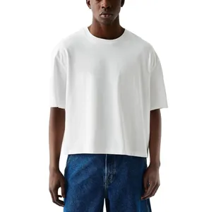 T-shirt ample en coton surdimensionné - Product Image 1