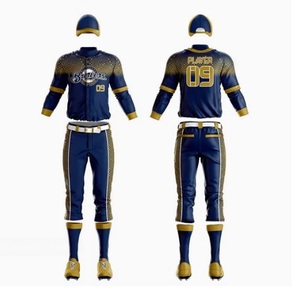 Tenues de baseball pour hommes, directement de l'usine, dernières collections, couleurs unies, vêtements d'entraînement, fabrication sur mesure OEM, vêtements de baseball et de softball, maillots de baseball - Product Image 1