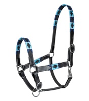 Licou de polo en cuir d'Argentine solide et réglable en cuir et nylon licou de cheval durable et saisonnier conceptions personnalisées