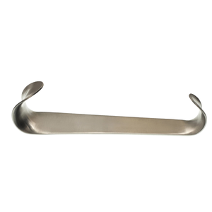 Rétracteur chirurgical double extrémité Roux 6 3/4 pouces, grand rétracteur tissulaire manuel en acier inoxydable, instrument d'opération - Product Image 1