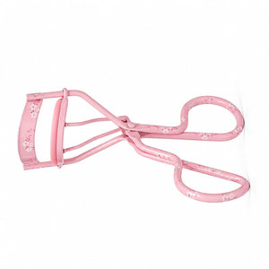 Rizador de Pestañas Desechable Rosa de Acero Inoxidable con Diseño Floral y Almohadilla Suave, Ligero y Fácil de Usar - Product Image 2