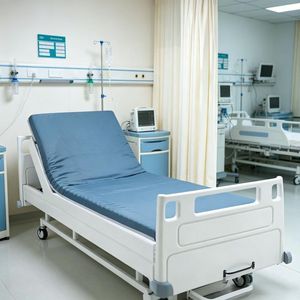 Matelas de lit d'hôpital King Size en gel, matelas médical avec housse amovible, fermeté moyenne, fonction de compression, pour hôtels, usage unique - Product Image 5