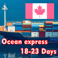 Agent d'expédition porte à porte DDP vers le Canada depuis la Chine Agent logistique transitaire Service de livraison directe