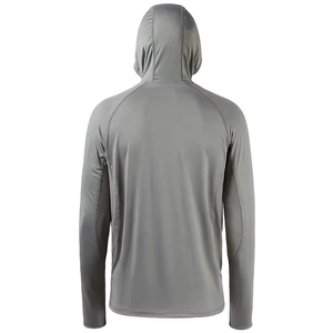 Camisetas de Pesca con Capucha Personalizadas para Hombre, Protección UPF 50, Manga Larga, con Logotipo Personalizado, Poliéster y Spandex, OEM - Product Image 2