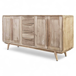 Aparador de Diseño Moderno con 4 Cajones y Puertas, Mueble para Comedor, Cocina o Dormitorio - Product Image 3