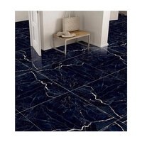 Carreaux de porcelaine vitrifiée polis brillants purs 800*800mm, fil d'or glacé, double charge, sol moderne, nouveau modèle