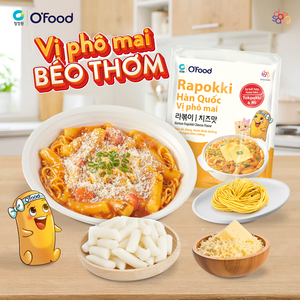 Rapokki Coreano con Queso 146g, Sabor Cremoso, Ramen Instantáneo y Tazón de Pastel de Arroz, Snack de Fideos, Venta al por Mayor B2B, Exportación O'Food - Product Image 4