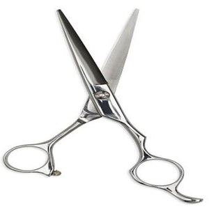 Ciseaux à cuticules droits pour droitiers de qualité supérieure, en acier inoxydable, manche moyen, pour barbier professionnel - Product Image 5