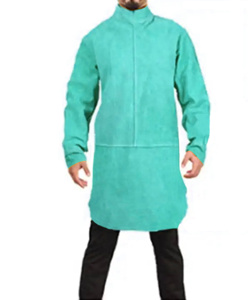Premium Quality Heavy Duty Apron Long Sleeves Leather Welding Suit Spark Heat Resistant Cleaning Tools <b>Accessories</b> for Welders - Product Image 4