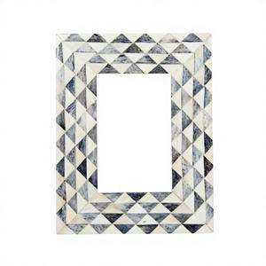 กรอบรูปกระดูกของขวัญตกแต่งบ้านทำด้วยมือสไตล์อินเดียหรูหราดีไซน์ดอกไม้ล่าสุดผู้ผลิตและส่งออก - Product Image 2