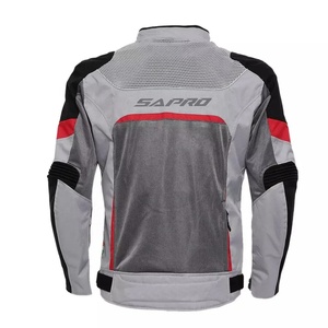 Meilleure veste de moto d'été pour hommes avec col montant coupe-vent vêtements de course automobile protecteurs textiles nouvelle veste pour la moto - Product Image 2
