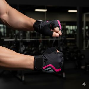 Gants de sport RexFit unisexes pour la salle de sport |   Gants de fitness en cuir antidérapants pour la musculation - Product Image 2