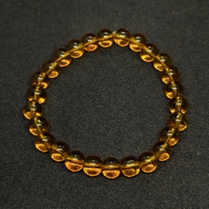 Natural Citrine <b>Bracelet</b> 10mm Bead Fashion <b>Bracelet</b> Birthday Gift Holiday Gift Anniversary Celebration Party <b>Bracelet</b> - Product Image 2