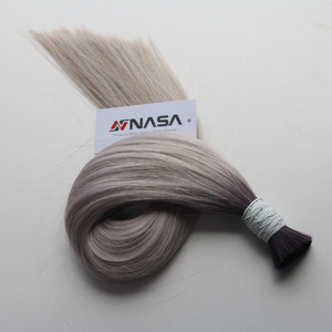 100% Virgin Vietnamese <b>Human</b> <b>Hair</b> <b>Extensions</b> Customized Bulk Friendly Material in Ombre Colors Cheap Price - Product Image 4