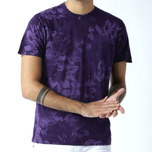 Heat-Transfer Printed Knitted Polyester/Cotton T-<b>Shirt</b> Comfortable High Quality Unique Design Casual Regular Fit Breathable - Product Image 5