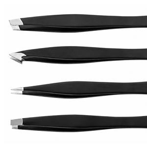 MANAN INSTRUMENTS Juego de Pinzas para Cejas de Acero Inoxidable con Punta Puntiaguda, Estilo Moderno, Duraderas y Reutilizables, Modelo MI-ET-718 - Product Image 4