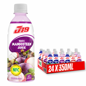 Bebida de Jugo de Mangostán, 350 ml, Servicio de Fabricación de Bebidas OEM ODM, Marca Privada VINUT, Fabricante de Vietnam, Bebidas Refrescantes - Product Image 1