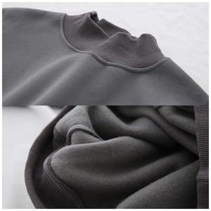 Suéter de Cuello Alto para Mujer, Económico, de Buena Calidad, 100% Algodón, Ligero, Transpirable, Cortavientos, de Secado Rápido, con Impresión Personalizada en la Parte Delantera, para Invierno - Product Image 6