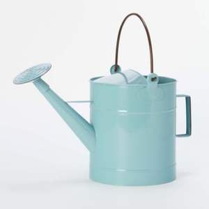 Arrosoir de jardin en métal de style vintage, grande capacité, avec poignée confortable, pour arroser les fleurs et les plantes sur balcon et terrasse - Product Image 6