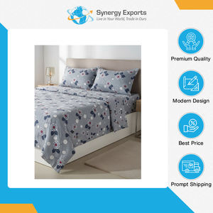 Ensemble de draps en polyester imprimé 4 pièces de qualité supérieure 80 GSM, fabrication d'expérience, au prix le plus bas du marché - Product Image 4