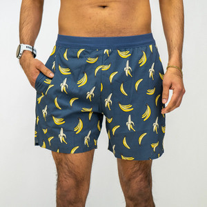 Shorts de course décontractés mi-longs pour hommes en mélange de coton écologique, respirants et à séchage rapide, avec poche pour téléphone – Idéal pour la gym, l'entraînement et le sport - Product Image 1