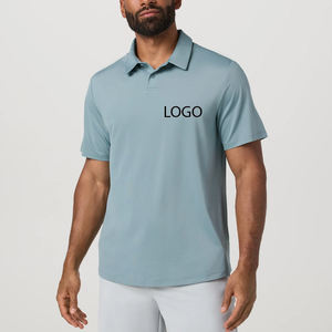 Camiseta Moderna para Hombre, Diseño Elegante y a la Moda, Corte Holgado, Estilo Casual 2026, Cuello Camisero, Servicio OEM de Alta Calidad - Product Image 1