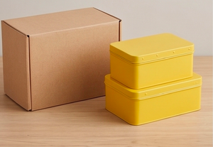 Yellow <b>Storage</b> <b>Box</b> Premium Decorative Organizer For Bedroom Kitchen Office Essentials Jewelry Makeup Crafts And Daily Use - Product Image 6