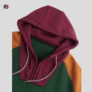 Sweats à capuche personnalisés haut de gamme pour hommes en gros Top 2025 produit Tech polaire marque propre conception solide couleurs unies pull sweat - Product Image 5