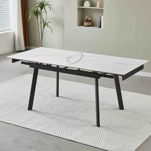<span class=keywords><strong>Meubles</strong></span> <span class=keywords><strong>OKAY</strong></span> Table en marbre de haute qualité et 6 à 10 chaises Salle à manger familiale <span class=keywords><strong>Meubles</strong></span> en métal pour la maison, l'hôtel ou l'appartement - Product Image 2