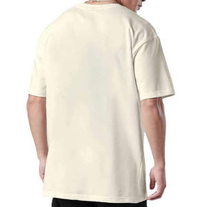เสื้อยืดคอกลมแขนสั้นทรงปกติสำหรับผู้ชาย สีพื้น ผ้าฝ้ายเจอร์ซีย์ถัก 100% สวมใส่สบายๆ - Product Image 2