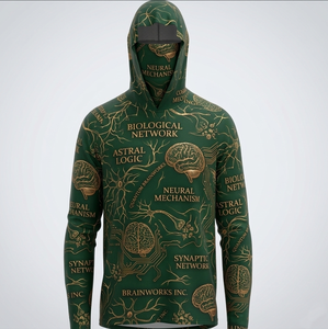 Camisetas de Pesca de Poliéster UPF50+ de Alta Calidad, Secado Rápido, con Capucha, Diseño Transpirable, Protección Solar, 100% Poliéster - Product Image 1