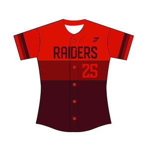 Maillot de softball Fastpitch à motif patchwork pour femmes et filles, color block tendance, respirant, avec logo et numéro personnalisables, vente en gros OEM - Product Image 1