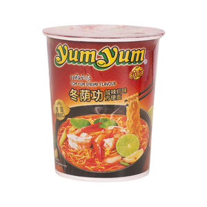 นำเข้าขายส่งบะหมี่กึ่งสำเร็จรูปรสกุ้งยำยำแบบกระป๋อง บะหมี่ทานเล่นยามดึก - Product Image 1