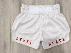 Shorts décontractés pour hommes 2026, taille mi-haute, motif flamme avec logo frontal, respirants, en polyester, taille élastique, tissu toile 220g - Product Image 3